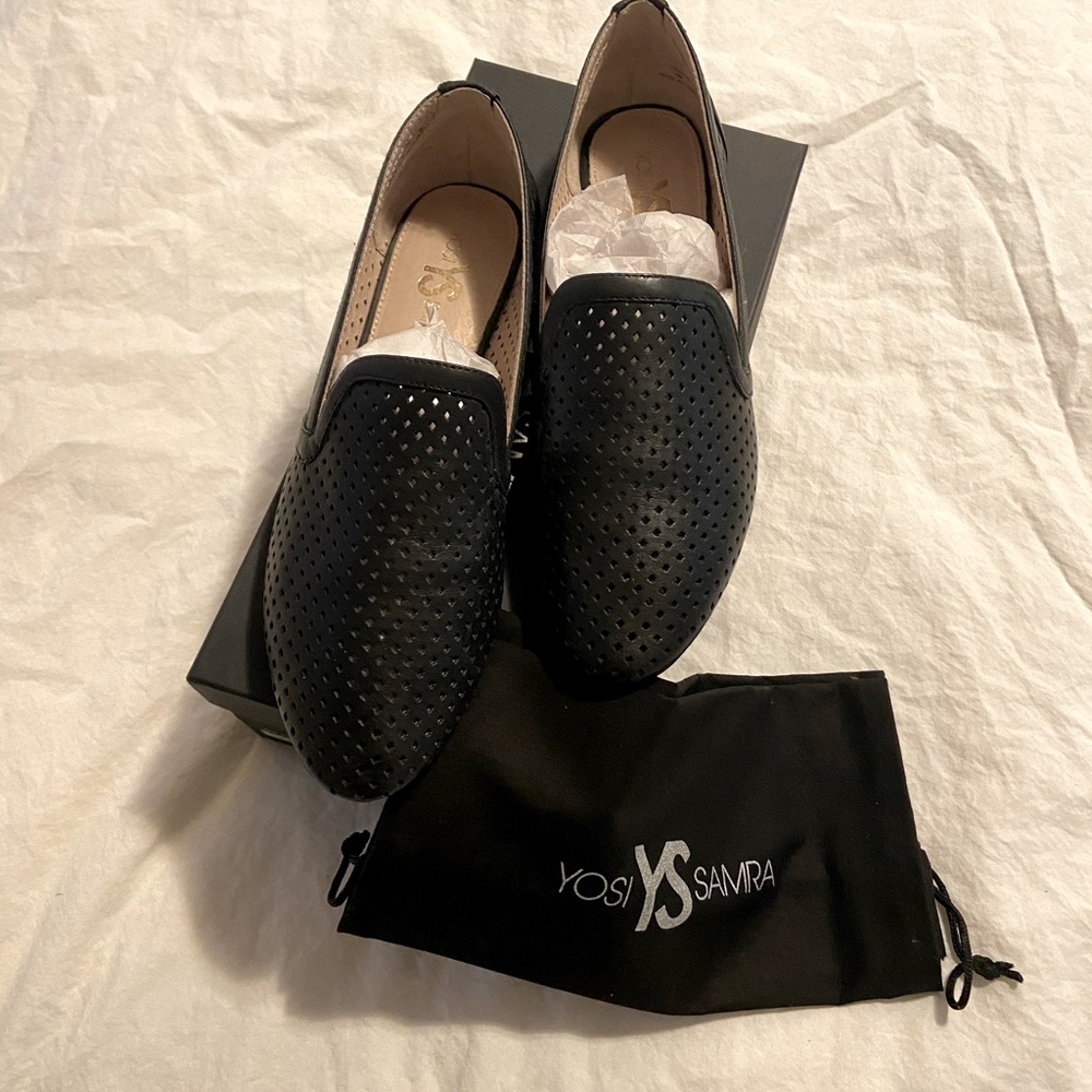 Yosi Samra ‘Preslie’ Perforated Smoking Slipper, 8